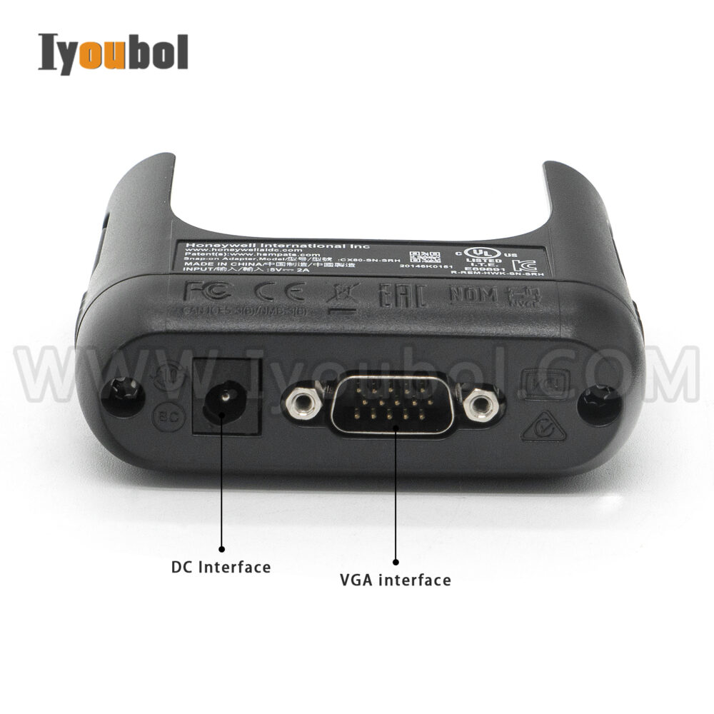 Honeywell CN80-SN-SRH-0 Serial/USB Host Snap-On Adapter for Dolphin CN80 with USB Wall Charger Cable - Image 4
