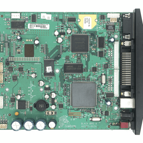Main Control PCBA, Par./RS-232/USB, Full Memory, Cutter compatible For Zebra TLP2844 TLP3844