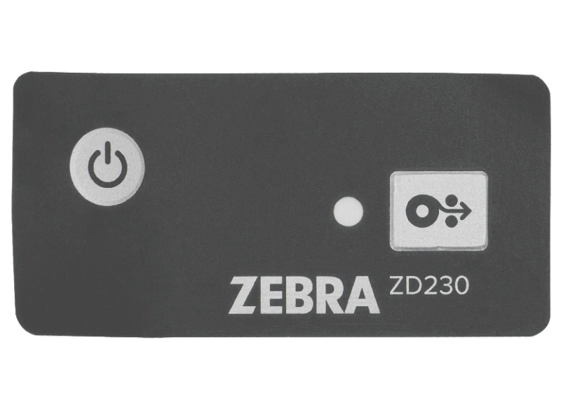 Nameplate for Zebra ZD220D ZD230D (P1080383-708)