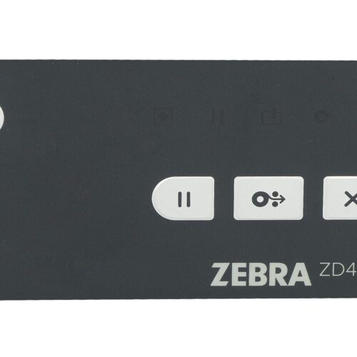 Nameplate (contains nameplates with and without the Print Touch icon) For Zebra ZD420 (P1080383-401)