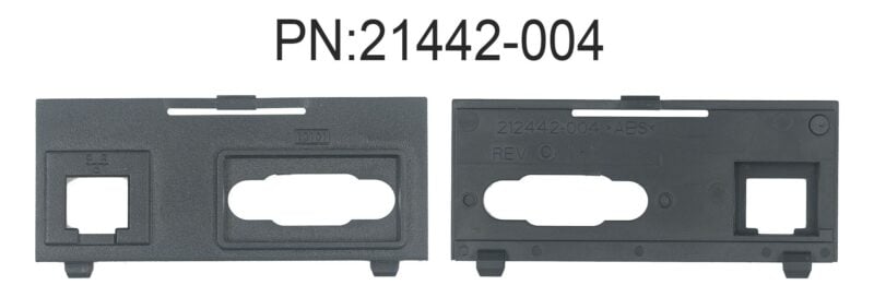 Rear Bezels: Serial and Ethernet  for Zebra ZD620T
