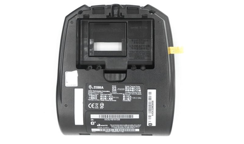 Bottom Cover with Label Cover Replacement for Zebra ZQ220