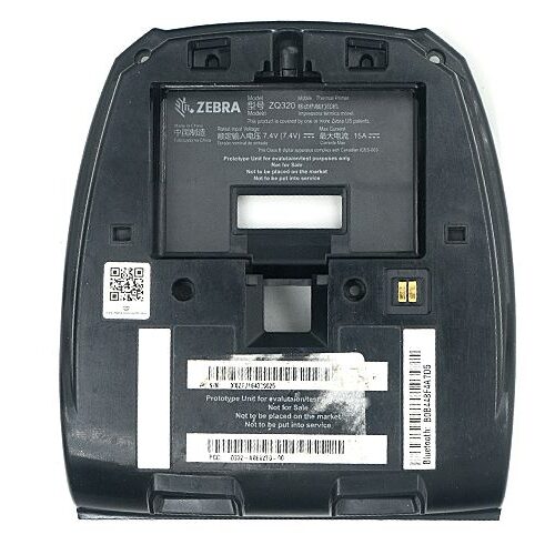 Back Cover Replacement for Zebra ZQ320