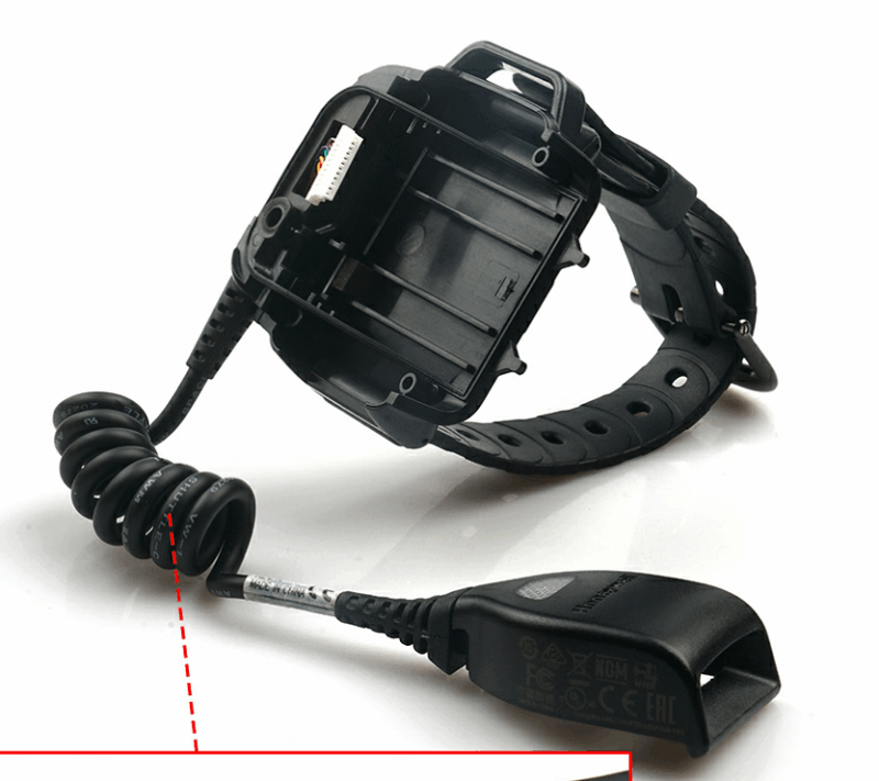 Finger Strap with Back Cover + Cable for Honeywell LXE 8670 Ring Scanner