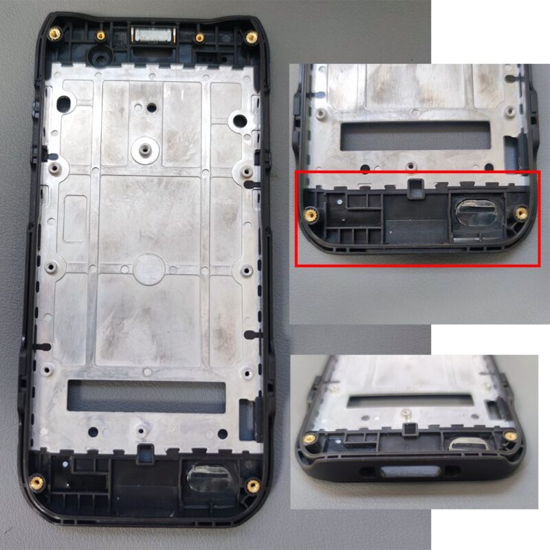 Front Cover with LCD Metal Frame ( FSTM1 ) for  Dolphin CT40