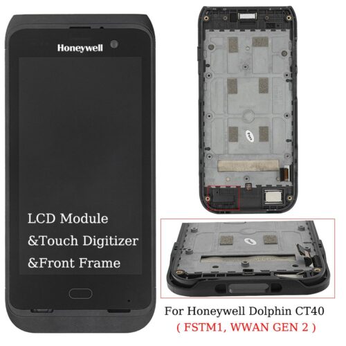 OEM LCD with Touch with Front Cover ( FSTM1, WWAN GEN 2 ) for Honeywell CT40 (with LOGO)