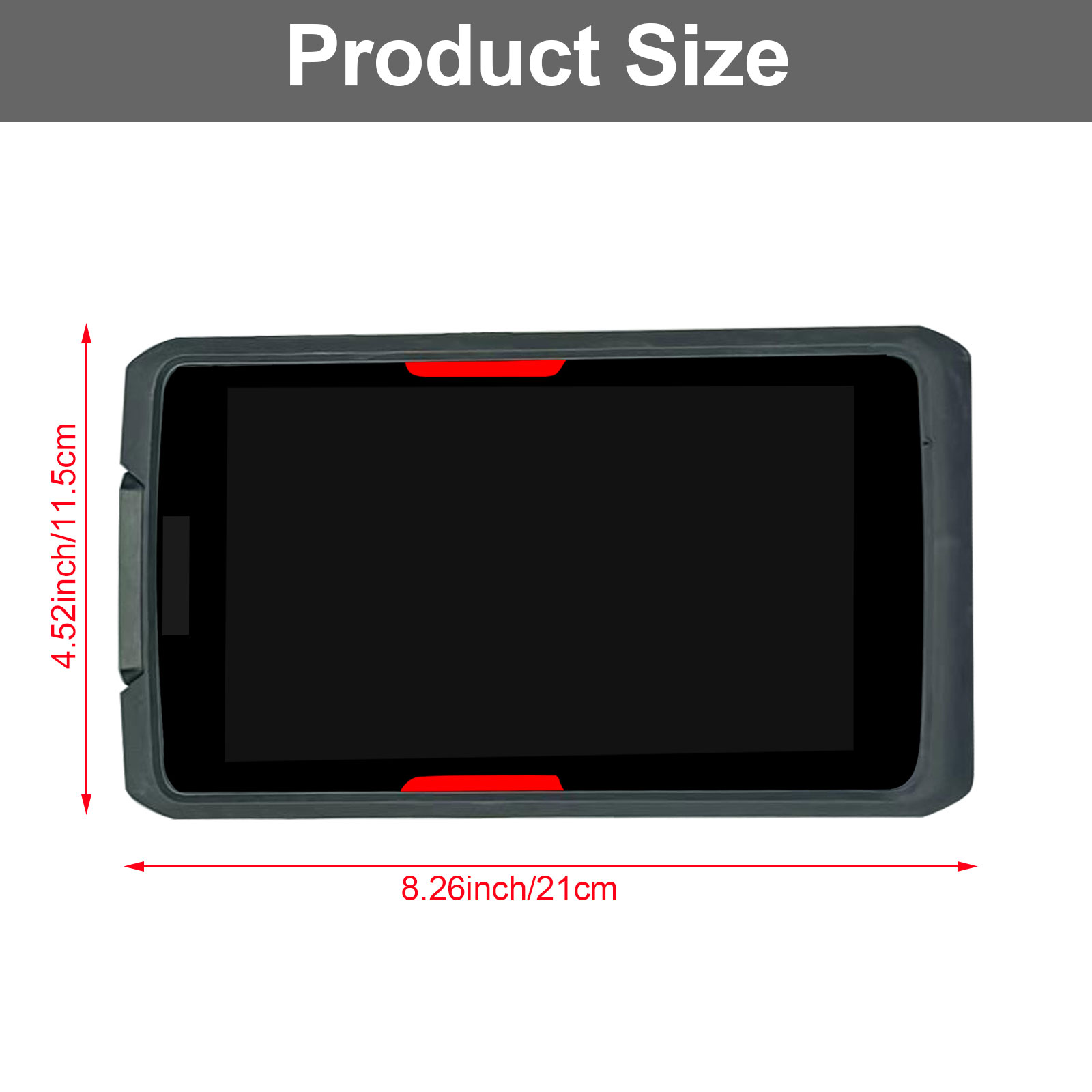 LCD with Touch with Front Cover Replacement for Honeywell EDA71 - Image 4