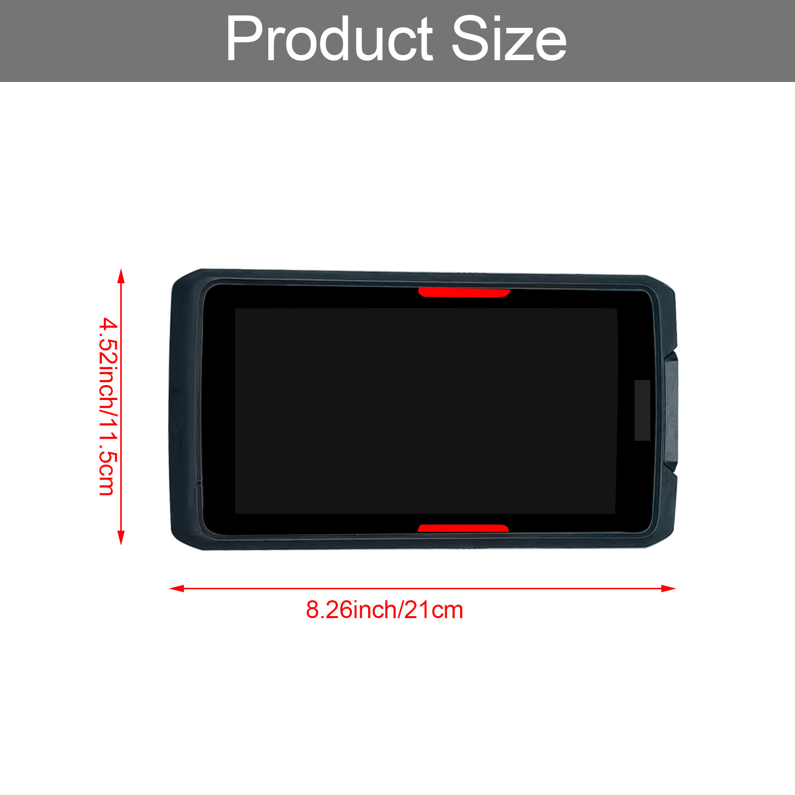 LCD with Touch with Front Cover Replacement for Honeywell ScanPal EDA75 - Image 7