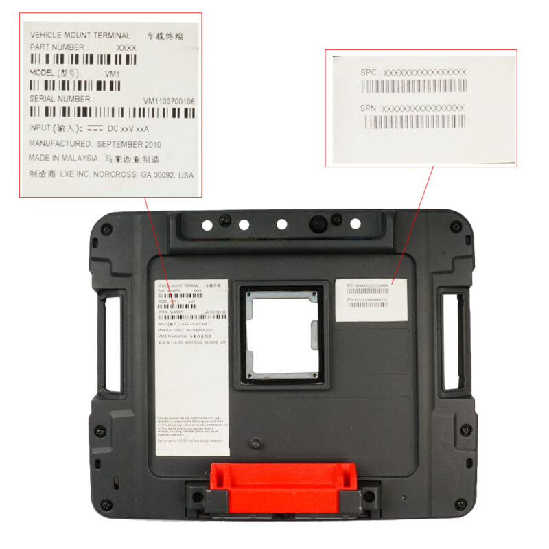Back Cover Replacement for Honeywell LXE Thor VM1