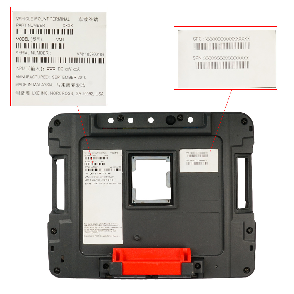 Back Cover Replacement for Honeywell LXE Thor VM1 - Image 3