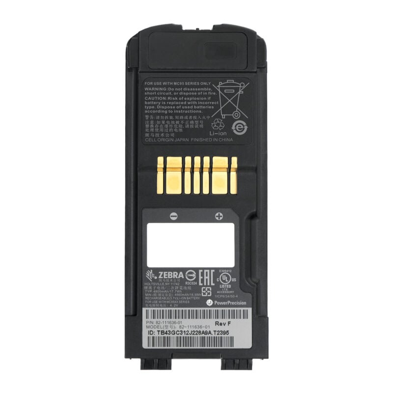 Battery for Symbol MC9500-K MC9590-K MC9596-K MC9598-K MC95XB MC959B - Image 5
