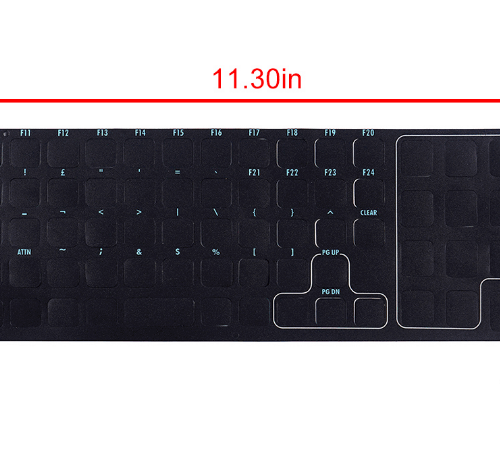 Keypad Overlay set for Symbol VC5090 (Half Size)