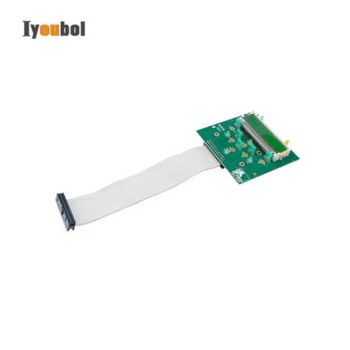 PCB with LCD LEDs and Cables For Zebra S4M