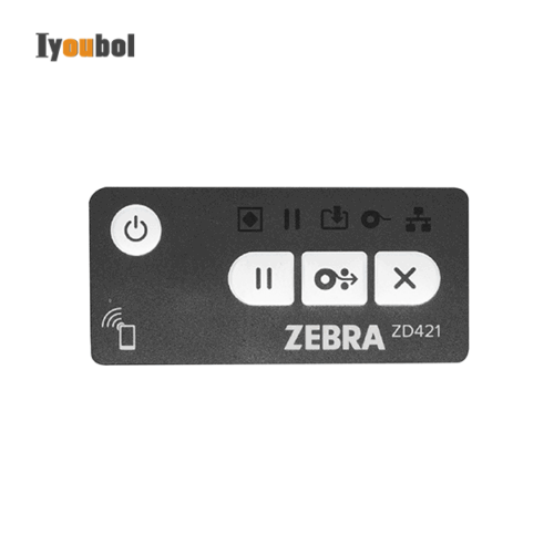 Nameplate For Zebra ZD421T (P1112640-254)