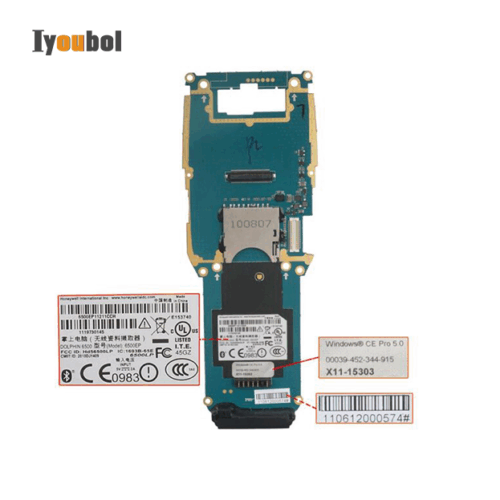 Motherboard (for TFT3N3462-E) Replacement for Honeywell Dolphin 6500