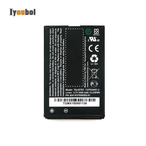 Battery (3340mAh) for Honeywell Dolphin 70E Dolphin 75E