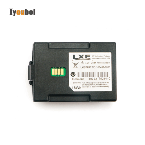 Battery for Honeywell LXE MX7 Tecton(7.2V 18Wh 163467-0001 58393 IT52141C)
