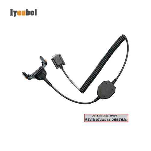 RS232 Client Communications Cable (25-136283-01R) for Motorola Symbol MC55A0 MC55N0 MC5574 MC5590-P MC659B MC67NA-P