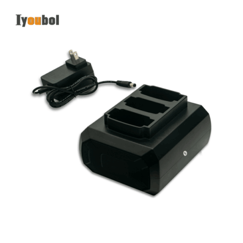 3-Slot Battery Charger Cradle with power supply for Zebra MC9300 MC930B-G