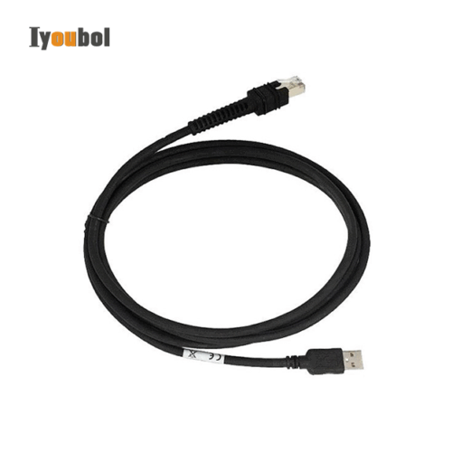 Zebra Motorola DS3608 Cable CBA-U46-S07ZAR Shielded USB Series A Connector