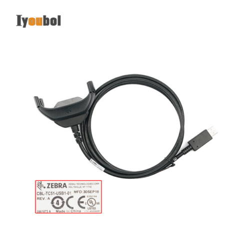 NO-OEM USB Cable (CBL-TC51-USB1-01) for ZEBRA TC51 TC510K TC52 TC56 TC57
