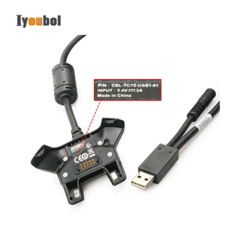 USB Charging Cable ( CBL-TC7X-SERL1-01) for ZEBRA  Symbol TC70 TC70X TC72 TC75 TC75X TC77