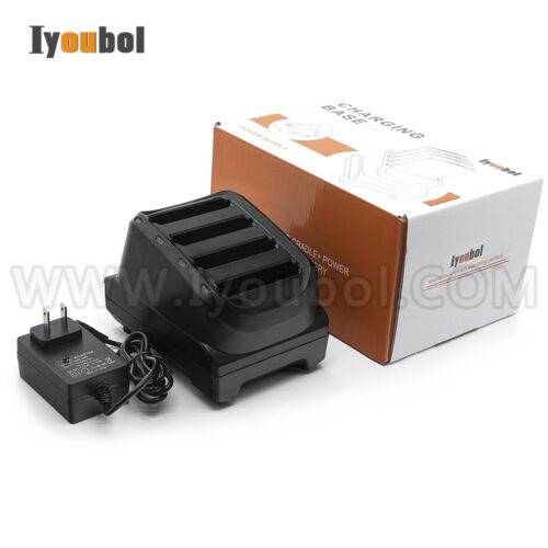 US Power Supply and 4-Slot Battery Charger for Zebra TC21 TC26 (SAC-TC2Y-4SCHG-01)