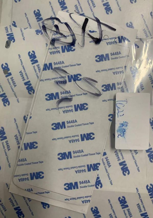 Screen adhesive backing for Zebra TC22 TC27