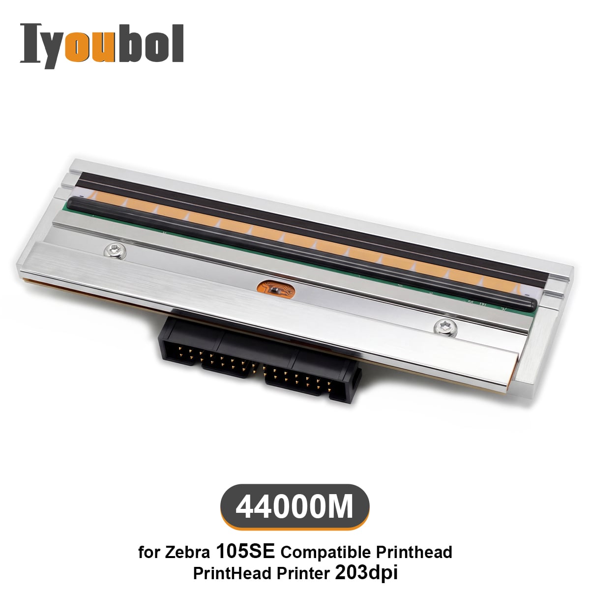 Printhead Compatible with Zebra 105SE S500 S300 Printhead 203dpi Thermal Label Printer (PN:44000M)