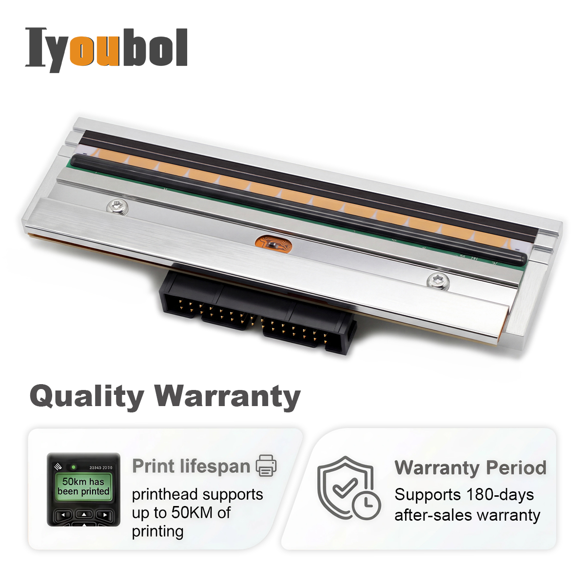 Printhead Compatible with Zebra 105SE S500 S300 Printhead 203dpi Thermal Label Printer (PN:44000M) - Image 7