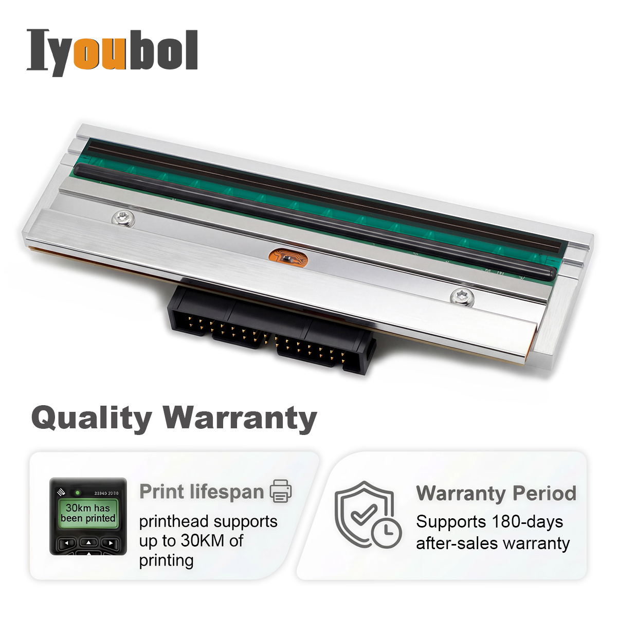 Printhead Compatible with Zebra 105SE S500 S300 Printhead 203dpi Thermal Label Printer (PN:44000M) - Image 7