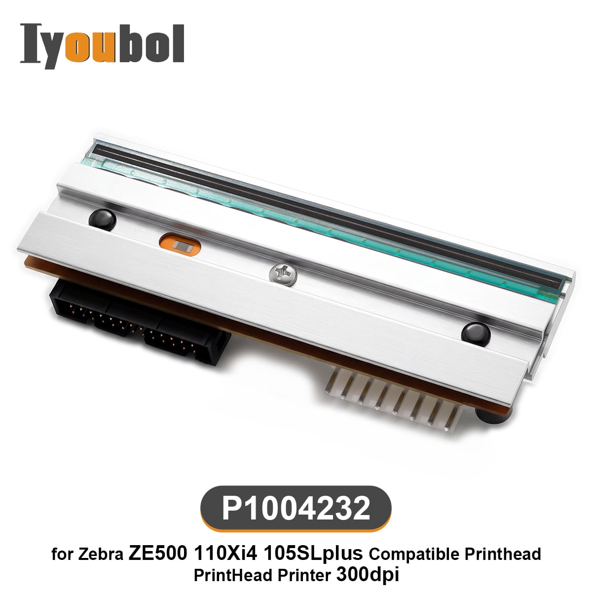 Printhead Compatible with Zebra ZE500/110Xi4/105SLplus Printhead 300dpi Thermal Label Printer (PN:P1004232)