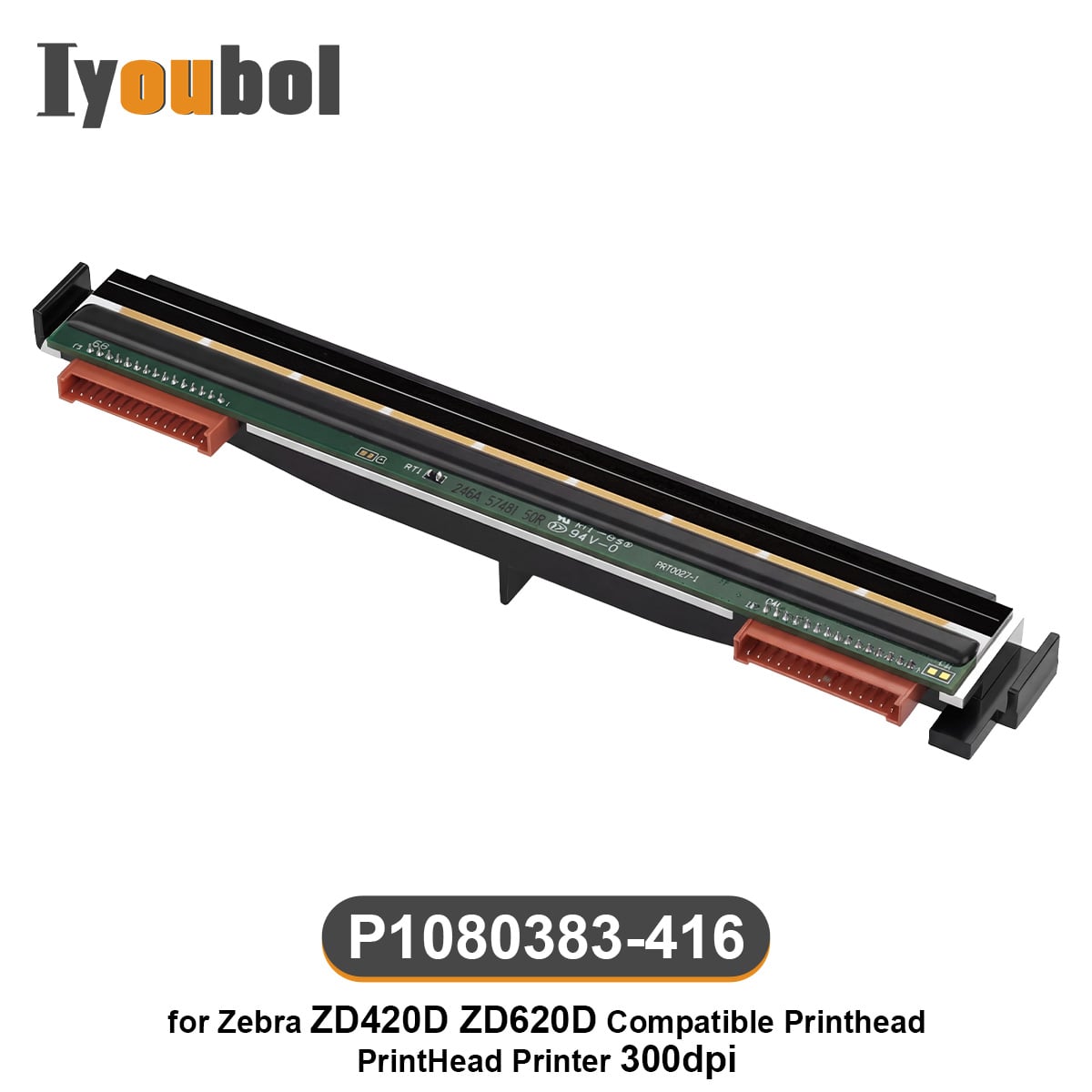 Printhead for Zebra ZD420D, ZD620D(P1080383-416) 300 dpi