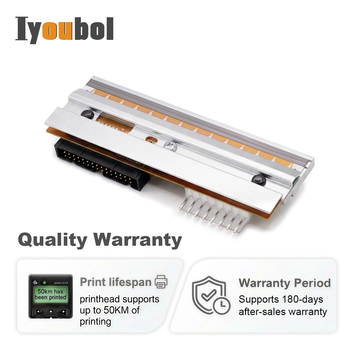 Printhead Compatible with Zebra ZT510 Printhead 203dpi Thermal Label Printer (PN:P1083347-005) - Image 7
