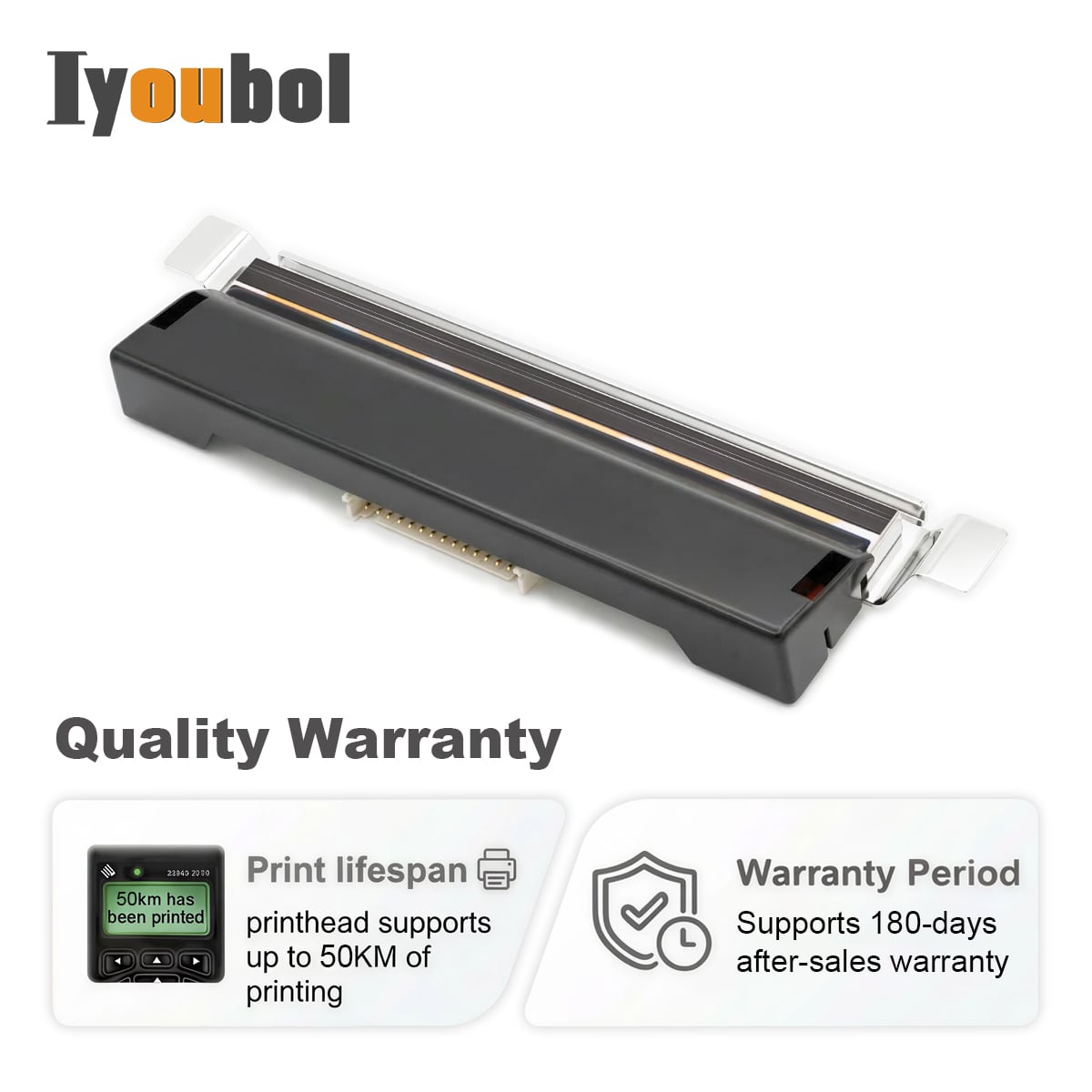 Printhead Compatible with Zebra ZT111/ZT211/ZT231 Printhead 203dpi Thermal Label Printer (PN:P1123335-056) - Image 8