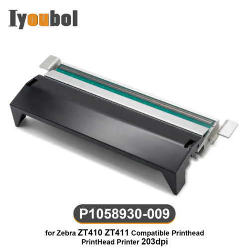 Printhead Compatible with Zebra ZT410/ZT411 Printhead 203dpi Thermal Label Printer (PN:P1058930-009)