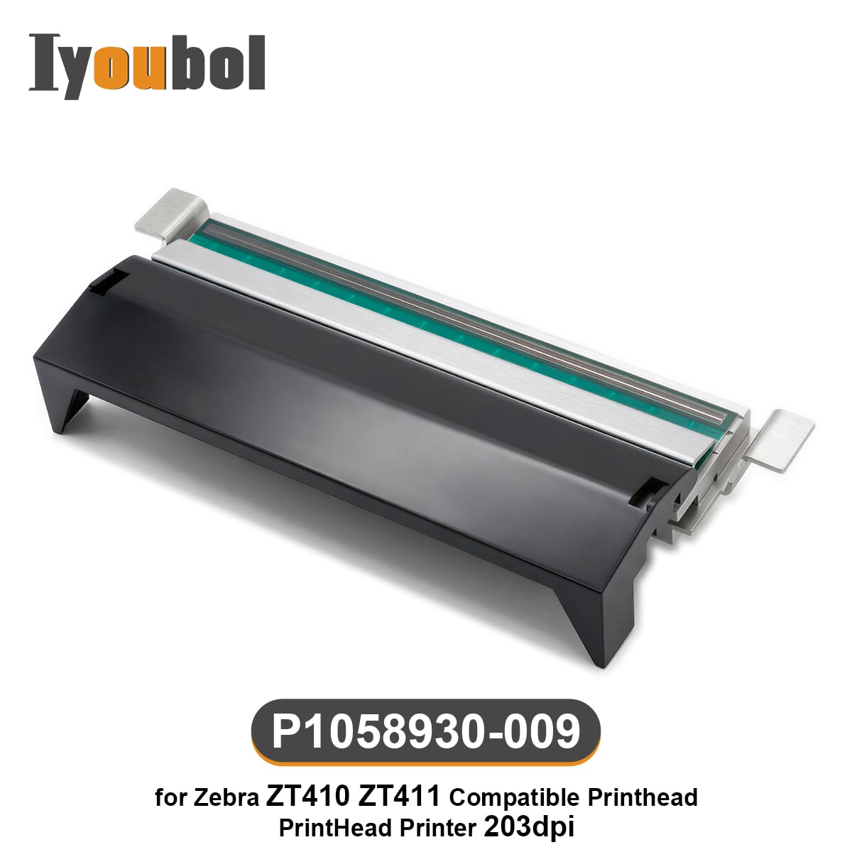 Printhead Compatible with Zebra ZT410/ZT411 Printhead 203dpi Thermal Label Printer (PN:P1058930-009)