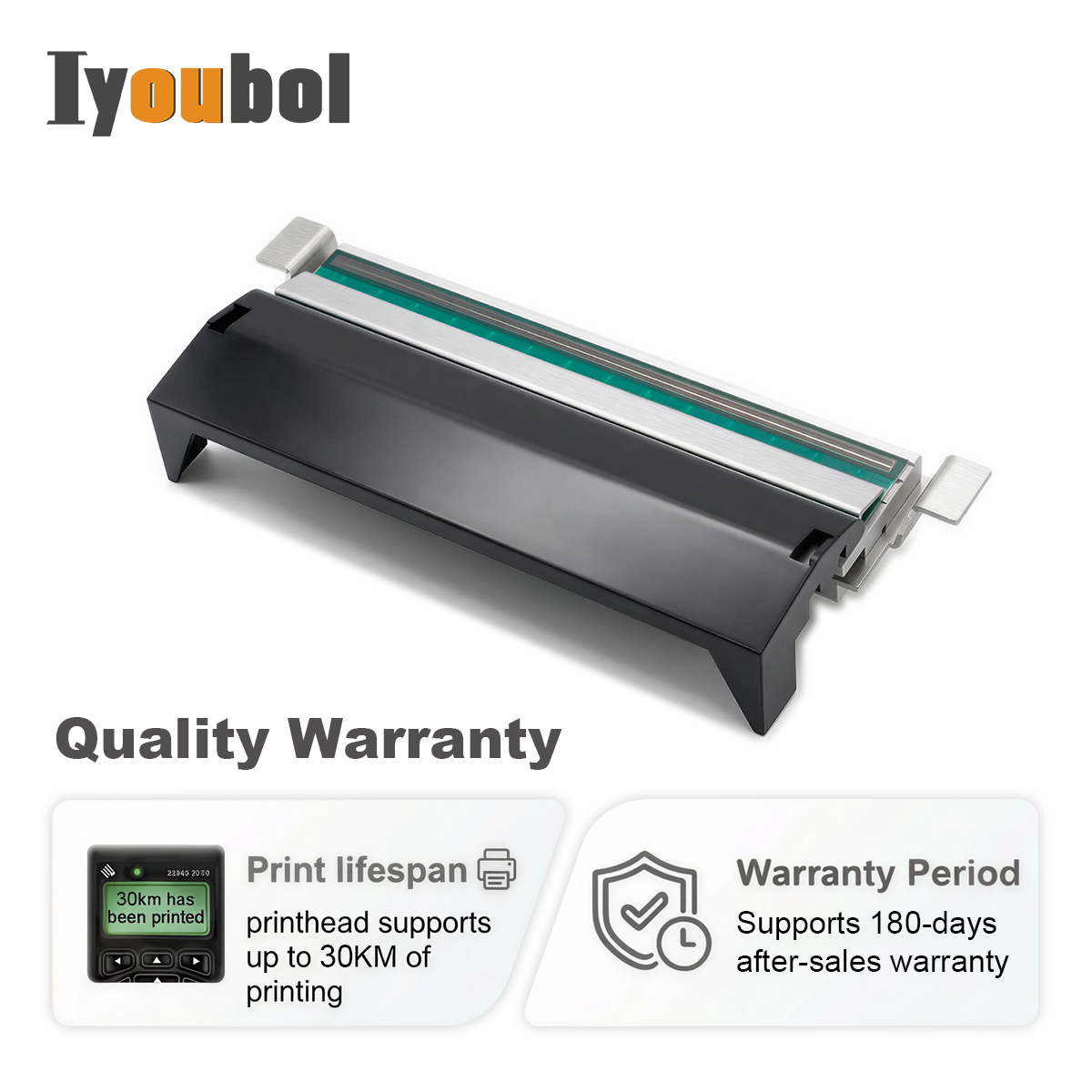 Printhead Compatible with Zebra ZT410/ZT411 Printhead 203dpi Thermal Label Printer (PN:P1058930-009) - Image 7