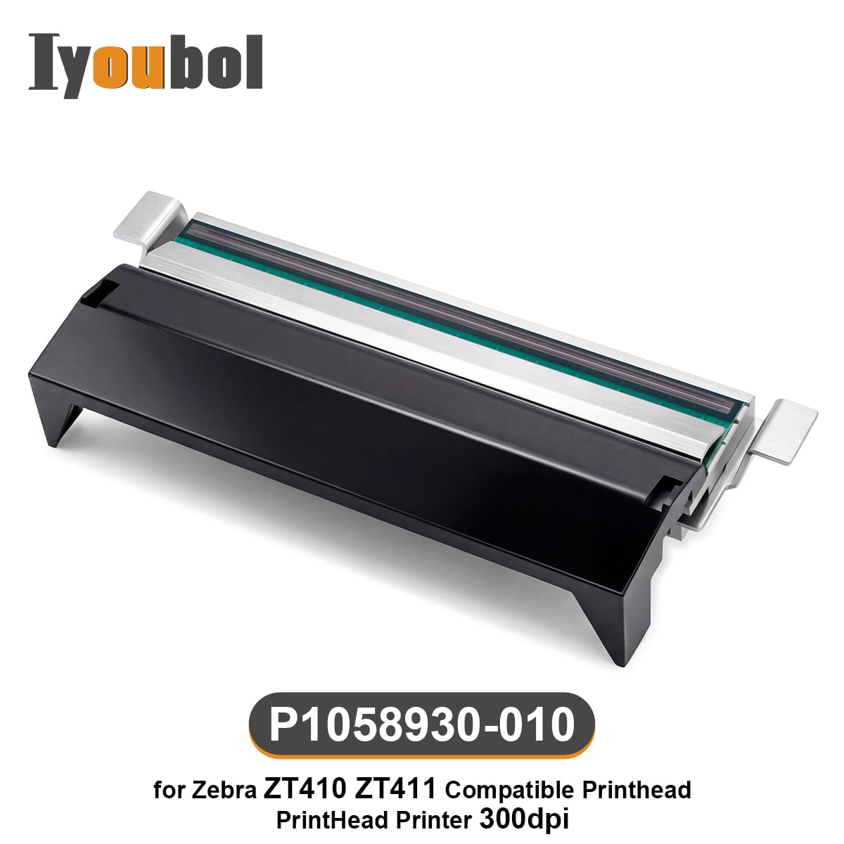 Printhead Compatible with Zebra ZT410/ZT411 Printhead 300dpi Thermal Label Printer (PN:P1058930-010)