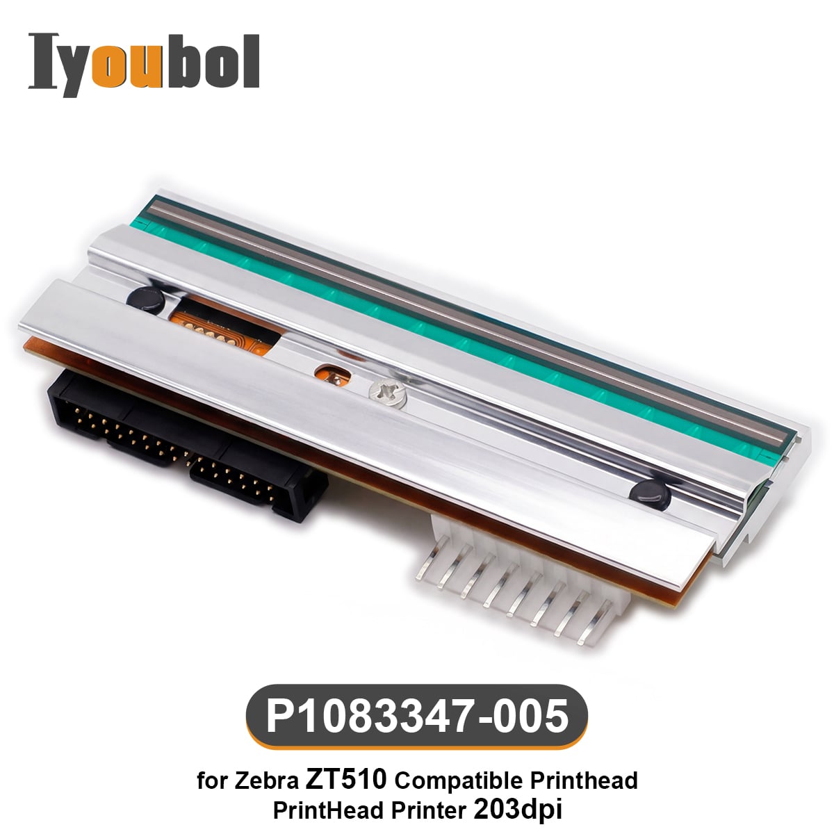 Printhead Compatible with Zebra ZT510 Printhead 203dpi Thermal Label Printer (PN:P1083347-005)
