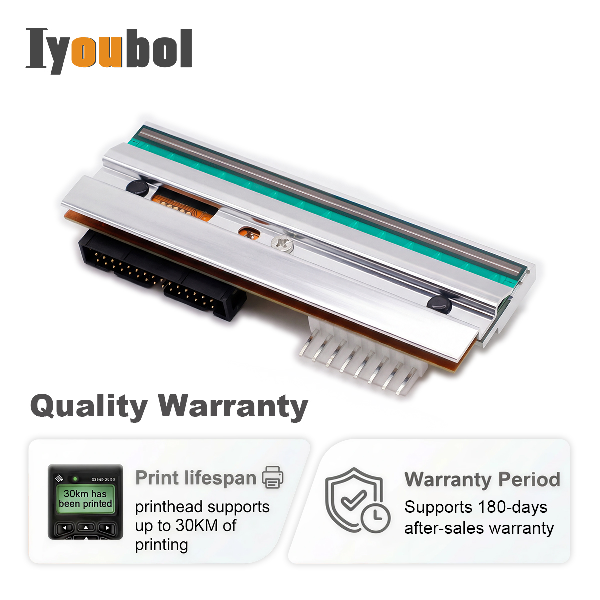 Printhead Compatible with Zebra ZT510 Printhead 203dpi Thermal Label Printer (PN:P1083347-005) - Image 7