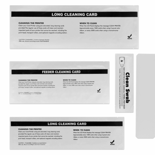 Printer cleaning card for ZEBRA zxp7
