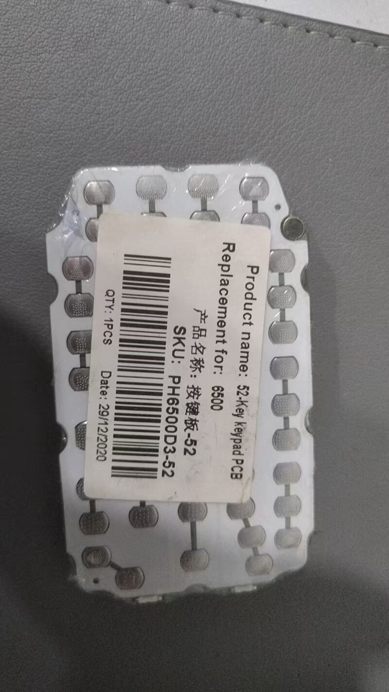 52-Key keypad PCB Replacement for Dolphin 6500
