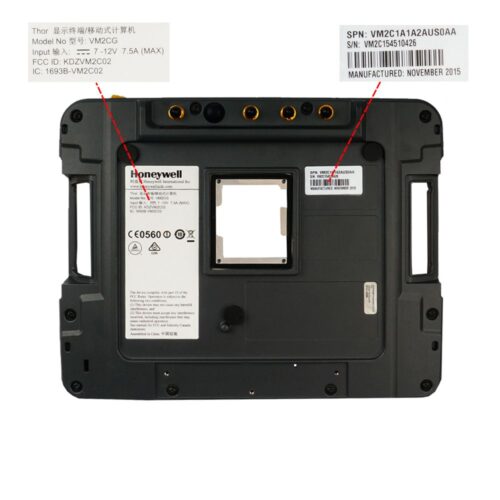 Back Cover Replacement for Honeywell LXE Thor VM2 VM2CG