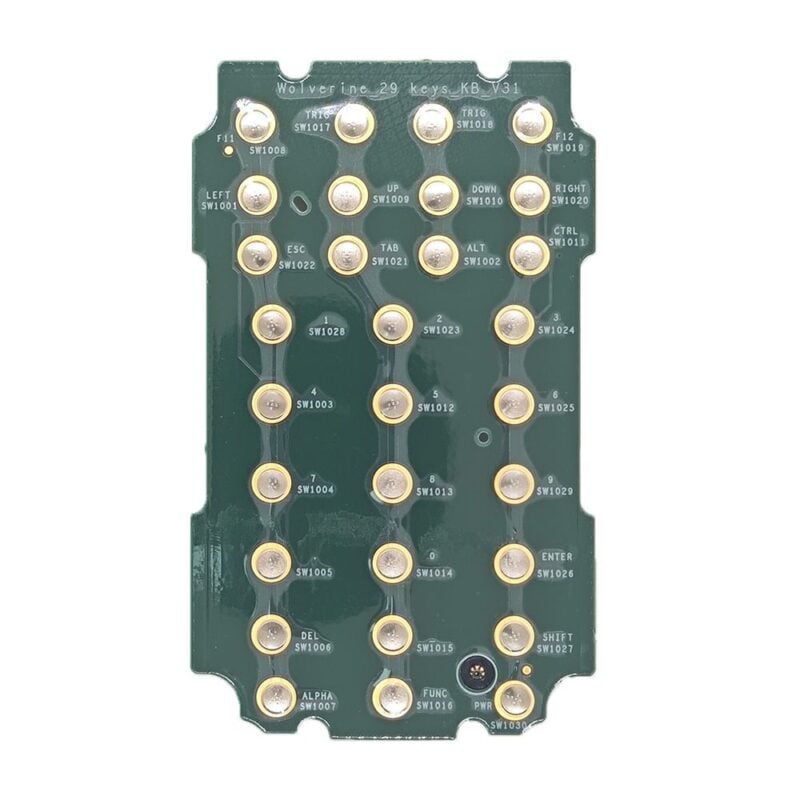 29-Key Keypad PCB Replacement for Zebra All MC3400, MC3401, MC3450 series