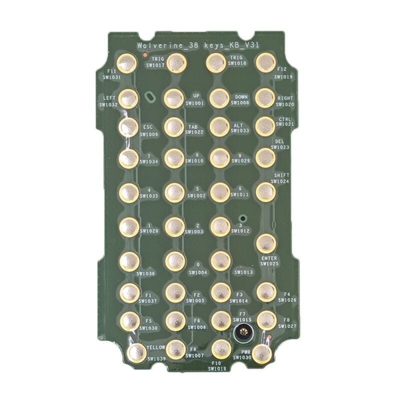 38-Key Keypad PCB Replacement for Zebra All MC3400, MC3401, MC3450 series