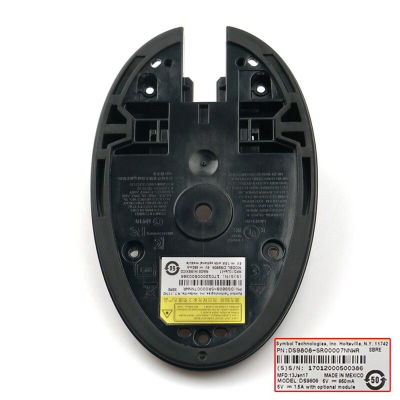 Back Cover(For DS9808-SR00007NNWR)For Symbol DS9808