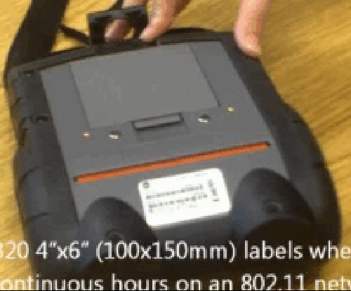 Back Cover Replacement for Datamax Honeywell RL4e