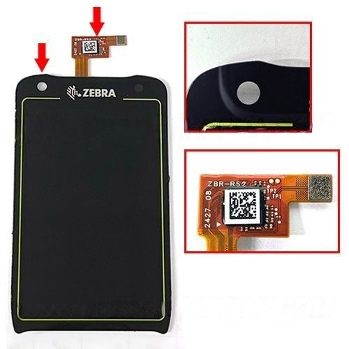 OEM  LCD with Touch Screen ( with camera hole version )  Replacement for Zebra MC3450 series (with LOGO)