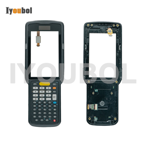 Front Cover with accessory Replacement for Zebra MC3300-G 48key Include: Touch Screen,Keypad PCB, Keypad,Bezel Cover,overlay,Sync Charge Connector.